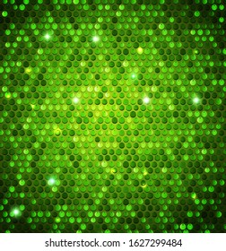 Abstract shining background with glossy sequins. Glamour party and holiday design.