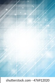 Abstract shining background lightening colors full vector