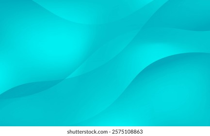 abstract shining blue waves background. Smooth curve shape graphic. Elegant clean soft texture. Modern design. Suitable for covers, headers, brochures, posters, banners, websites, wallpapers