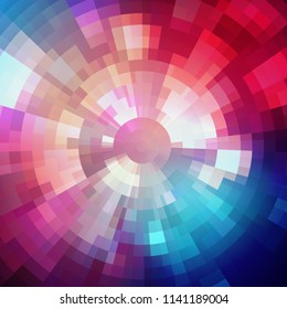 Abstract shining concentric mosaic vector background. Poster music design Abstract shining concentric mosaic vector background. Poster music design