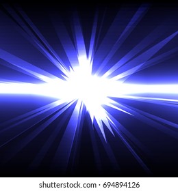 Abstract shining geometric background. Concept business or science background with free place for text