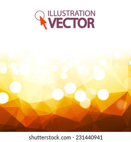 Abstract shining geometric background. Vector illustration