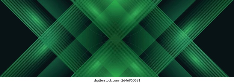 Abstrakt glänzende geometrische Lichter Hintergrund. Fraktale symmetrische grafische Darstellung.