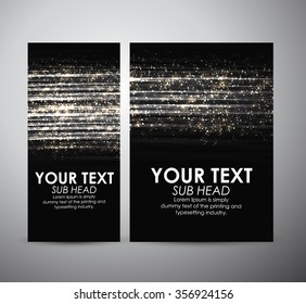 Abstract shining line. Graphic resources design template. Vector illustration