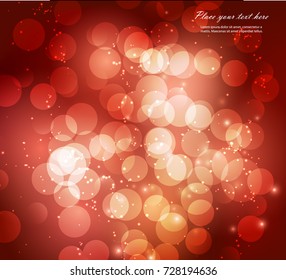 Abstract shining red background