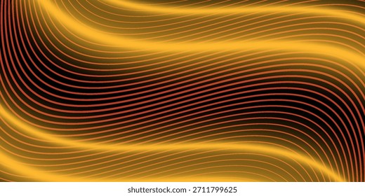 abstrato linha vermelha brilhante no fundo escuro
