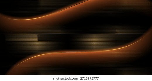 abstrato linha vermelha brilhante no fundo escuro