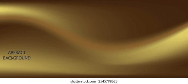 Abstrato linhas de ondas brilhantes sobre fundo marrom. Padrão de onda dinâmico. Linhas onduladas modernas. Conceito de tecnologia futurista, para banners, cartazes, brochuras, panfletos, certificados, sites, etc.