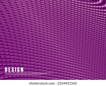 Abstract shining wave lines on purple background. Dynamic wave pattern. Modern wavy lines. Futuristic technology concept, for banners, posters, brochures, flyers, certificates, websites, etc.