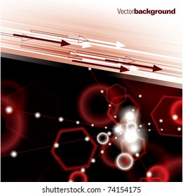 Abstract Shiny Background.