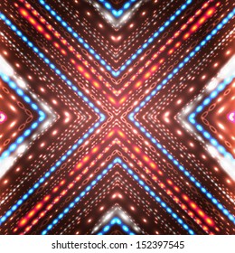 Abstract shiny background with arrows. Vector image.