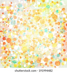 abstract shiny background with colorful glittering dots