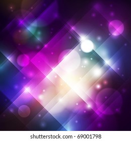 abstract shiny background with lights