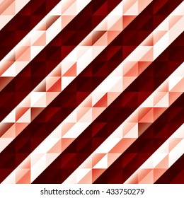 Abstract Shiny Background. Modern Red Illustration.