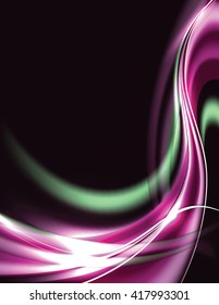 Abstract Shiny Background. Pink Sparkly Illustration.