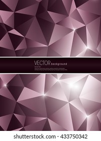 Abstract Shiny Background. Purple Sparkly Illustration.