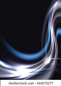 Abstract Shiny Background. Silver Sparkly Illustration.
