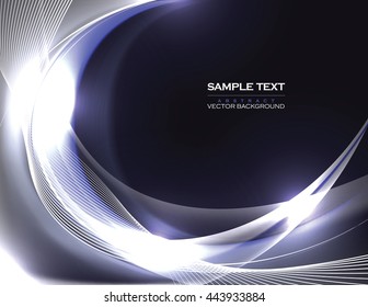 Abstract Shiny Background. Silver Sparkly Illustration.