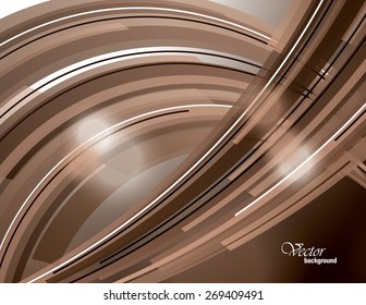 Abstract Shiny Background. Vector Illustration with Sparkles.