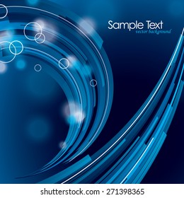 Abstract Shiny Background. Vector Illustration with Sparkles.