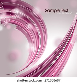 Abstract Shiny Background. Vector Illustration with Sparkles.