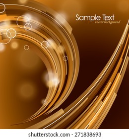 Abstract Shiny Background. Vector Illustration with Sparkles.