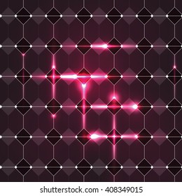 Abstract Shiny Background. Vector Illustration. 
