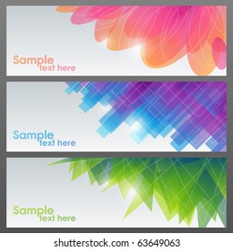 Abstract shiny backgrounds. Vector illustration.