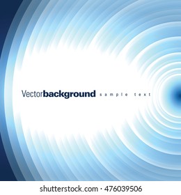 Abstract Shiny Blue Background.