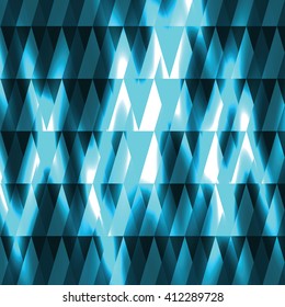 Abstract Shiny Blue Background. Vector Illustration.
