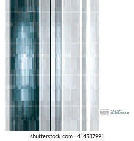 Abstract Shiny Blue Background. Vector Illustration.