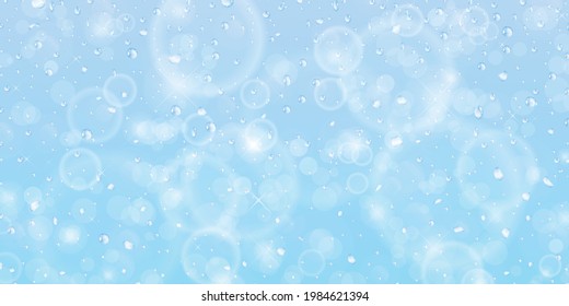 Abstract shiny bokeh background. Vector illustration.