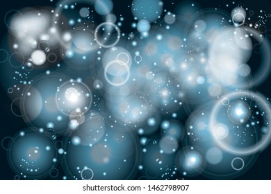 Abstract shiny bokeh light background.