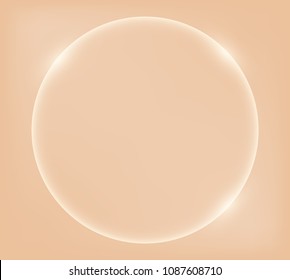 Abstract shiny circle design.