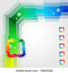 abstract shiny color background