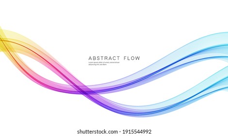 Resumen elemento de diseño de onda de espectro de color brillante