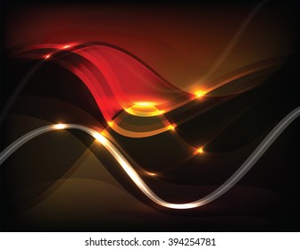 Abstract Shiny Colorful Background. Vector Illustration.