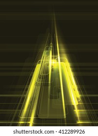 Abstract Shiny Colorful Background. Vector Illustration.