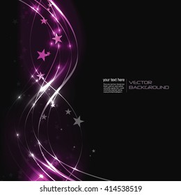 Abstract Shiny Colorful Background. Vector Illustration.