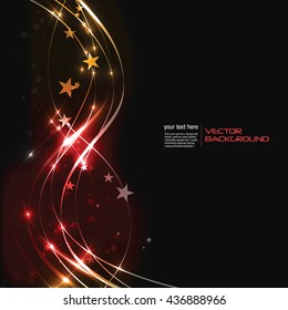 Abstract Shiny Colorful Background. Vector Illustration.