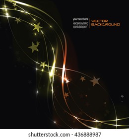 Abstract Shiny Colorful Background. Vector Illustration.
