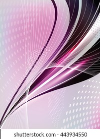 Abstract Shiny Colorful Background. Vector Illustration.