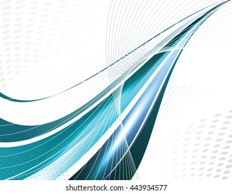 Abstract Shiny Colorful Background. Vector Illustration.