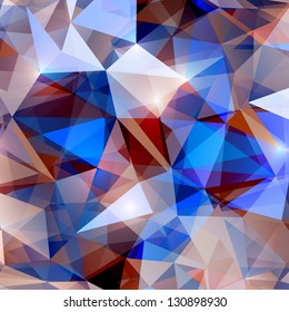 abstract shiny crystal background