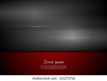 Abstract shiny dark background. Vector design