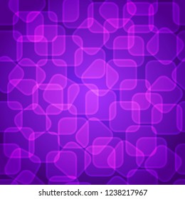 Abstract shiny geometric background for print (textile, wrapping, wallpaper). Disco, party, holidays. Rectangular shape with light effect. EPS10 vector