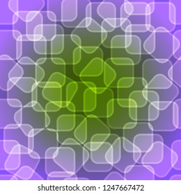 Abstract shiny geometric background for print (textile, wrapping, wallpaper). Disco, party, holidays. Rectangular shape with light effect. EPS10 vector
