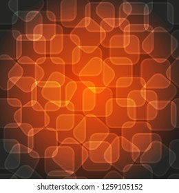 Abstract shiny geometric background for print (textile, wrapping, wallpaper). Disco, party, holidays. Rectangular shape with light effect. EPS10 vector