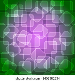 Abstract shiny geometric background for print (textile, wrapping, wallpaper). Disco, party, holidays. Rectangular shape with light effect. EPS10 vector