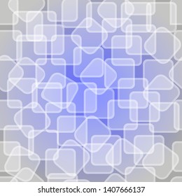 Abstract shiny geometric background for print (textile, wrapping, wallpaper). Disco, party, holidays. Rectangular shape with light effect. EPS10 vector